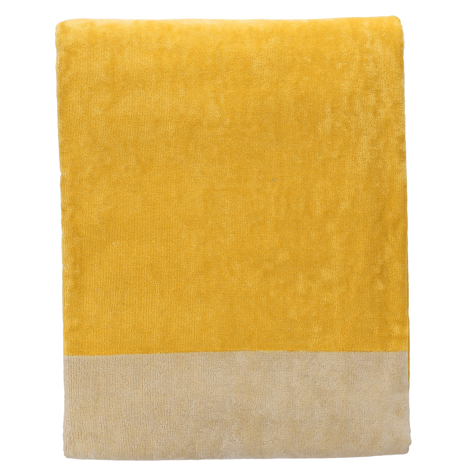 Ona – Strandlaken 100x180cm sunny yellow Pixie