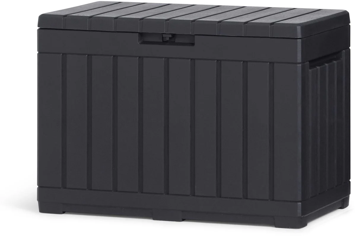 Keter Kentwood Opbergbox – 190L – 82,3×45,7×57,7cm – Antraciet