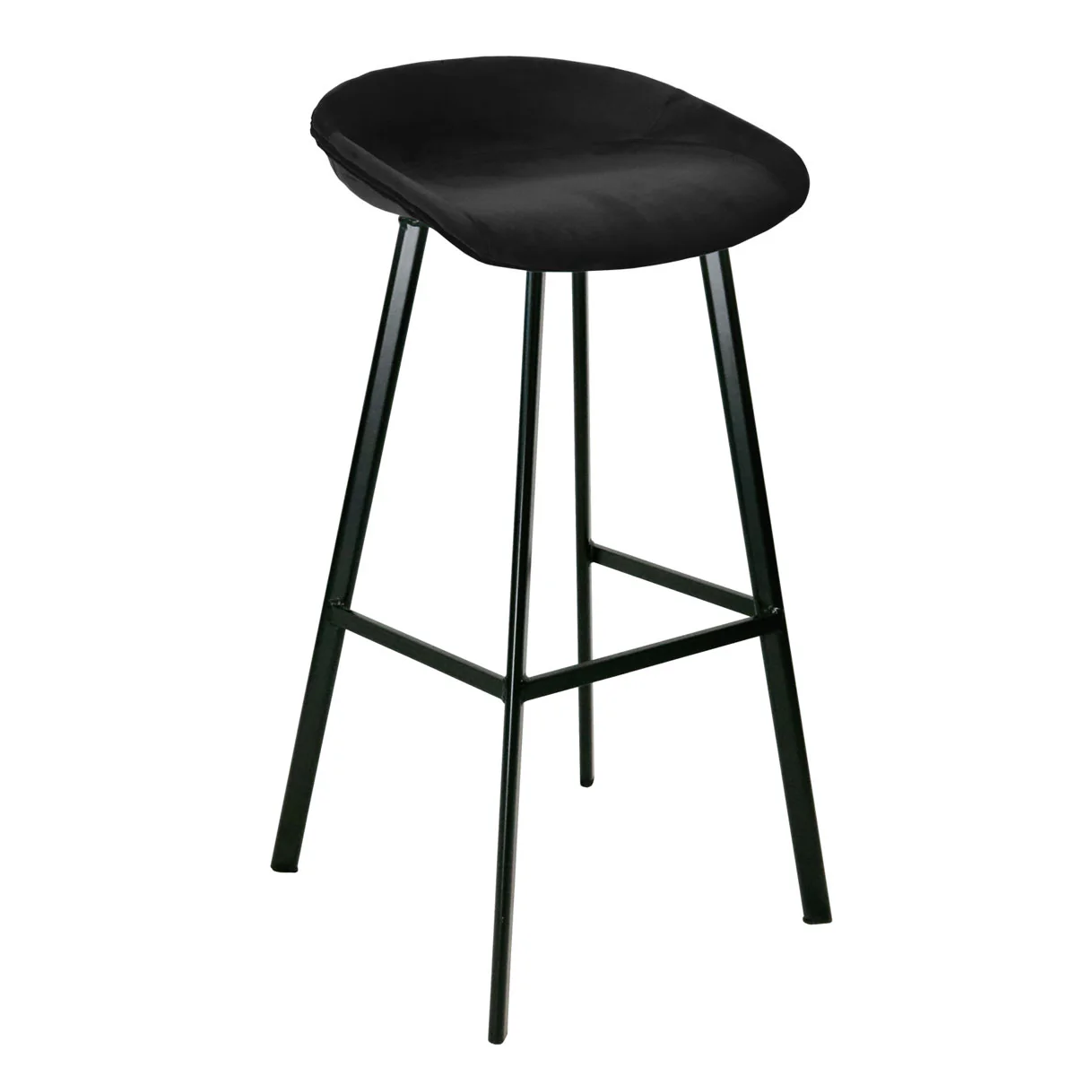 Kick barkruk Finn – 80cm – Zwart