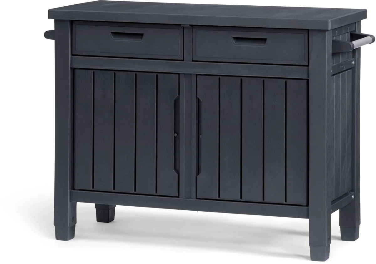 Keter Unity XL Barbecuetafel met lades – 207L – 134×51,7×89,6cm – Antr