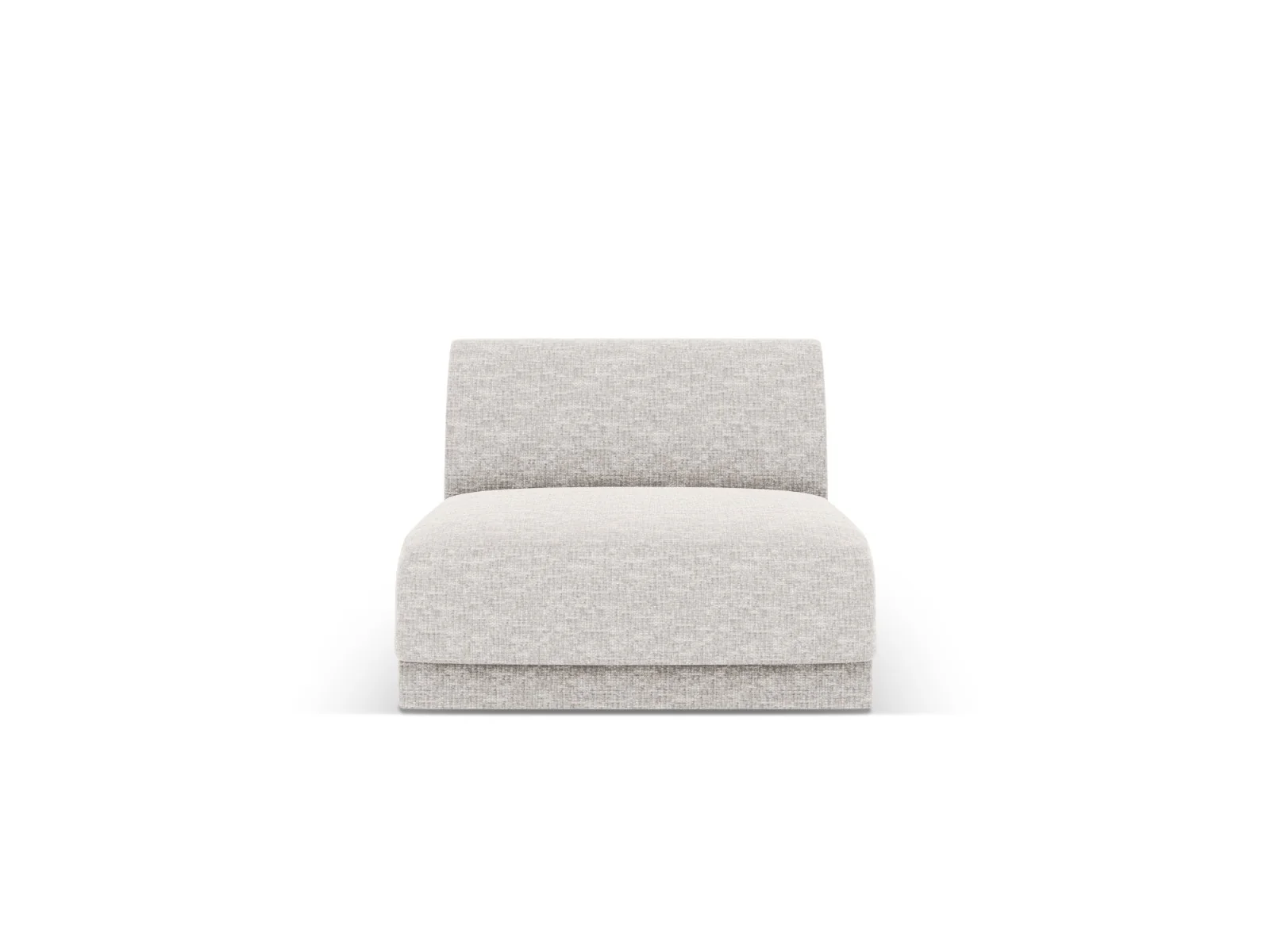 Micadoni Module Miley structurele stof geld – 90x75x70cm