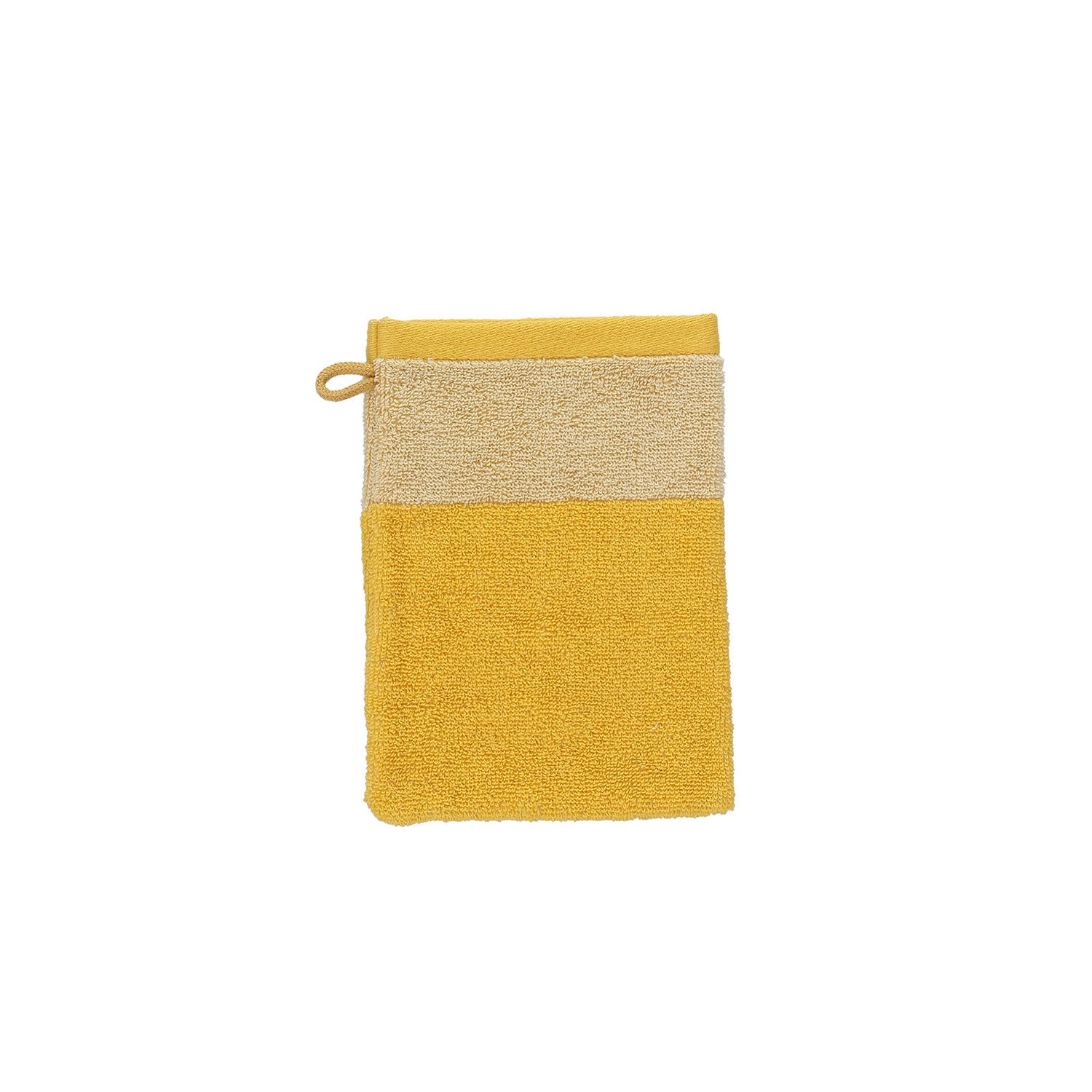 Ona – Washandje 15x21cm sunny yellow Pixie – Set van 2