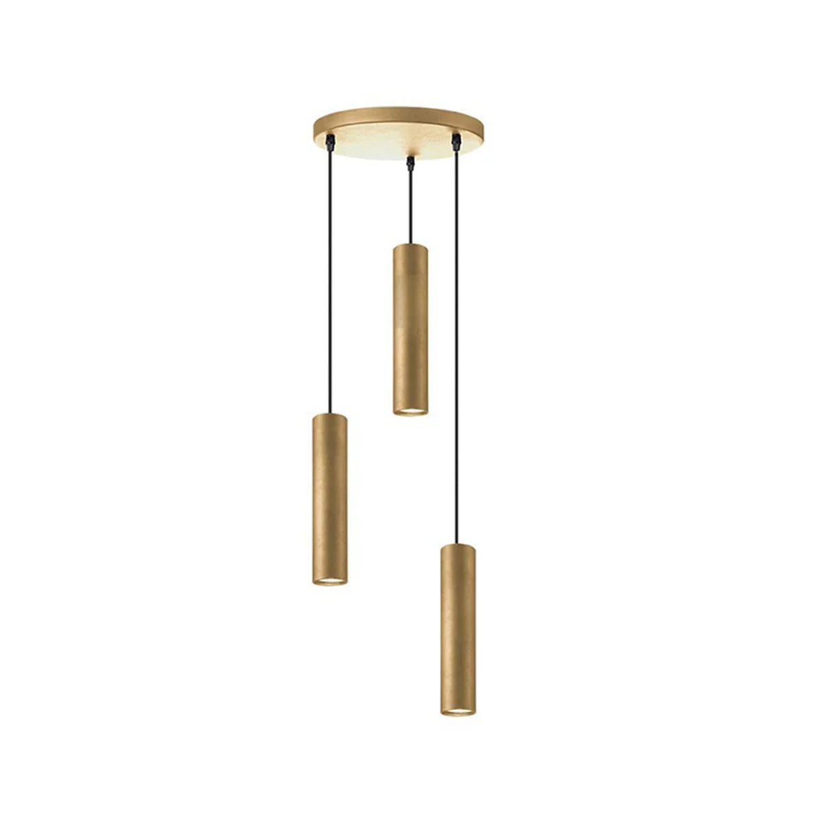 LABEL51 Hanglamp Ferroli – Goud Metaal – 30x30x143cm