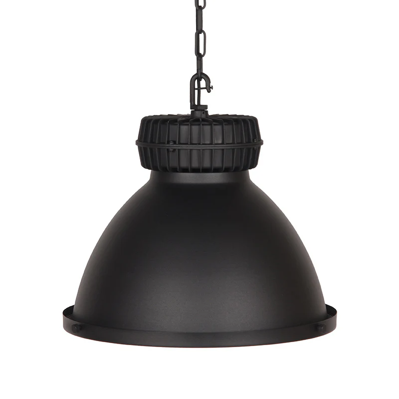 Label51 Hanglamp Heavy Duty – Zwart Metaal – 50x50x40cm