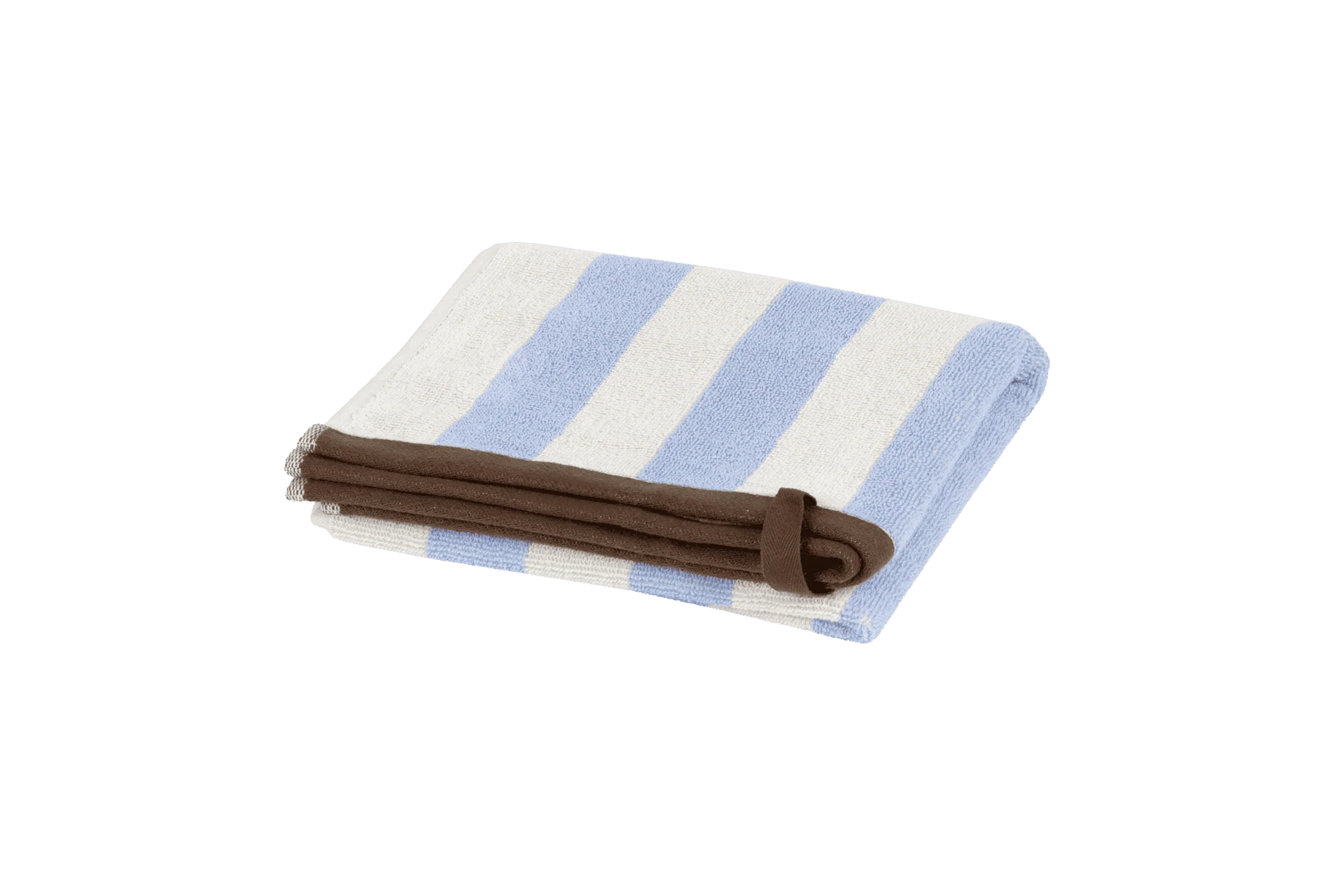 noo.ma Gobo handdoek babyblauw – katoen 50 x 80 cm