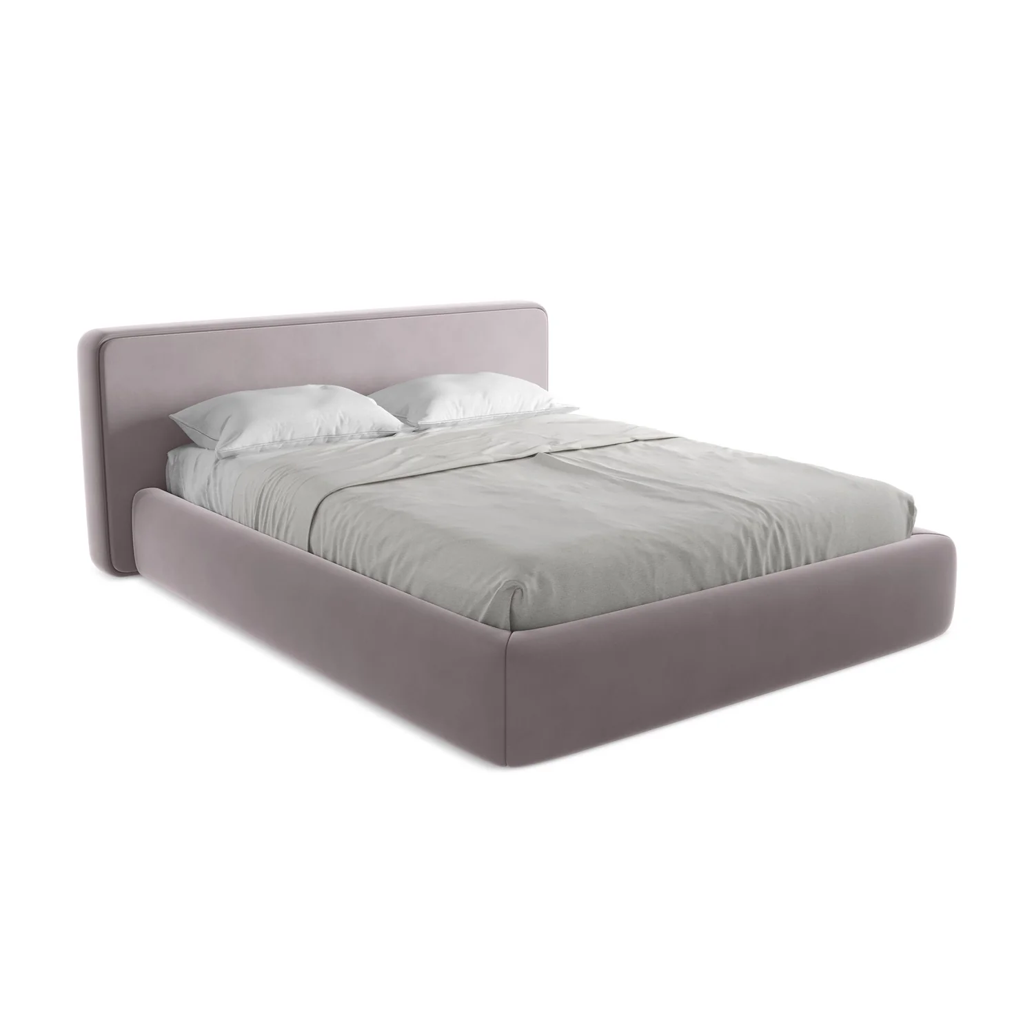 LaMiaSofa Bed met opbergruimte Firenze – velours – lavendel – 200x225x